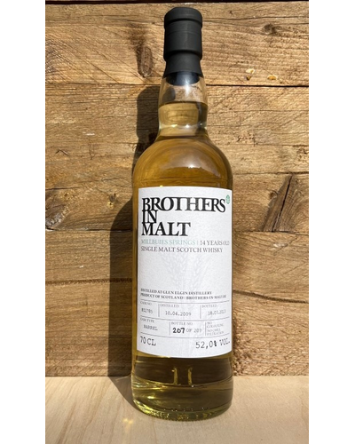 Brothers In Malt - Millbuies Springs (Glen Elgin) 14 Jahre, Barrel 52,0% Vol.