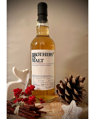 Brothers In Malt - Gleann Gaibheach (Glen Garioch) 12 Jahre, 1st. fill Barrel 55,8% Vol.